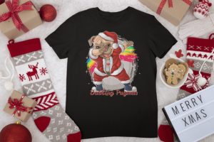 Petlovers Dabbing Pugmas T-Shirt