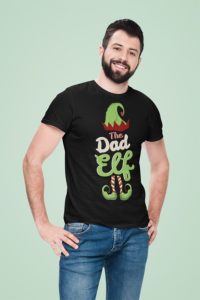 Dad Elf Christmas T-Sgirt