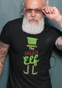 The Irish Elf Christmas T-Shirt